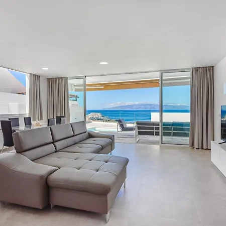 Casa de Férias Magnífico Con Vista Panorámica Y Piscina Privada Acantilado de los Gigantes