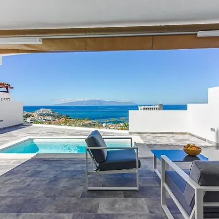 Casa de Férias Magnífico Con Vista Panorámica Y Piscina Privada